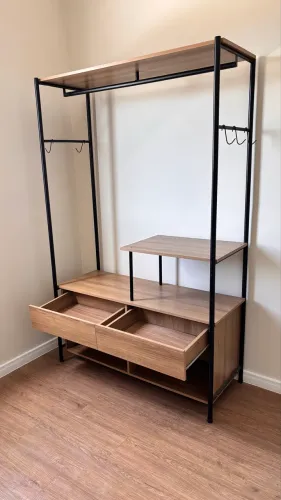 Armário Closet aberto guarda roupas