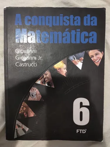 Livro A Conquista da Matemática 6
