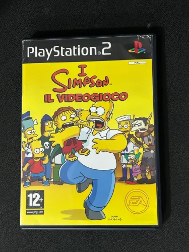 The Simpsons completo original ps2 europeu