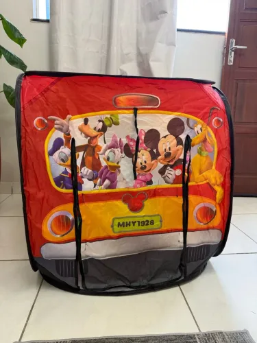 Tenda ônibus do mickey