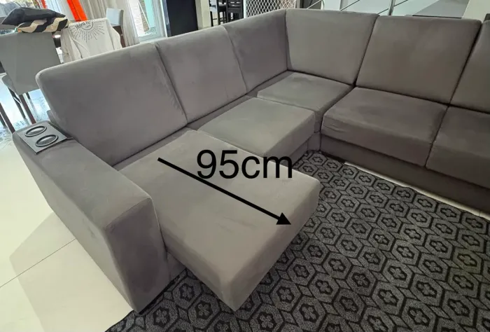 Sofá retrátil 5 lugares