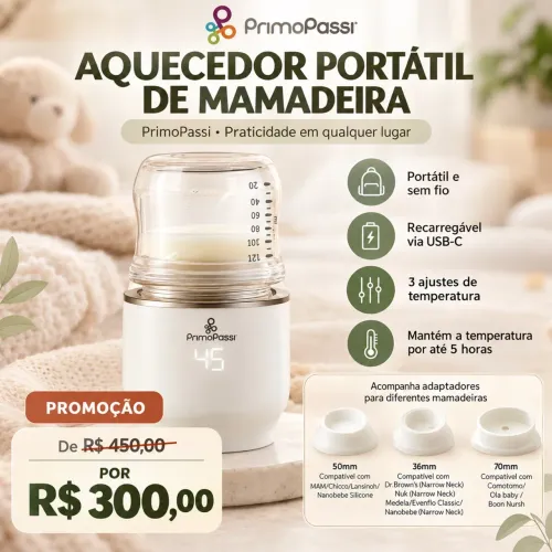 Aquecedor de mamadeira