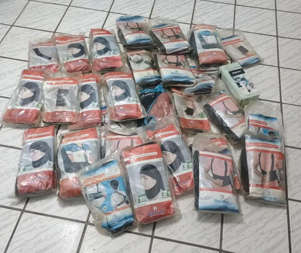 Lote de 29 unidades de Órtese, produtos para ortopédia e traumatologia