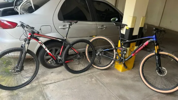 troco duas bikes por bike full melhor