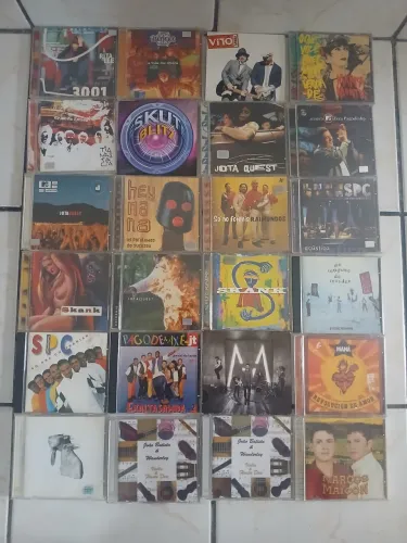 Lote Cd's bandas e cantores diversos