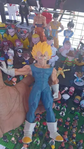 Boneco coleção Majin Vegeta Dragon Ball