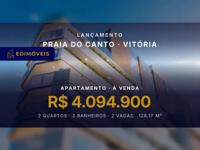Incrível Cobertura Duplex em Praia do Canto - Última do Izza!