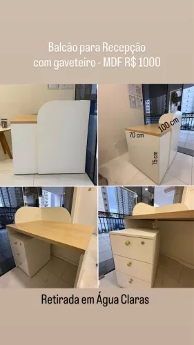Balcão recepção 