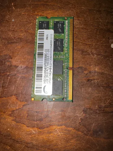 Memória P/ Notebook Ddr 3 / Pc3-10600s / 4gb  (Usado)