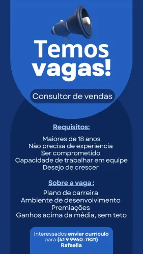 ESTAMOS CONTRATANDO 