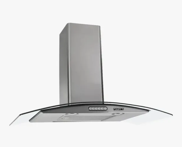 Coifa de parede fogatti slim vidro exaustor