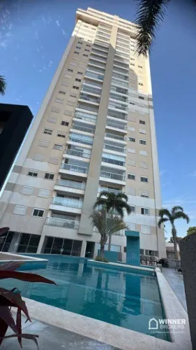 Apartamento para alugar, 79 m² por R$ 3.600,00/mês - Parque Industrial - Maringá/PR