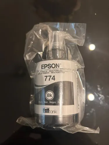 Tinta Original Epson 774 Preta Pigmentada EcoTank - Lacrada