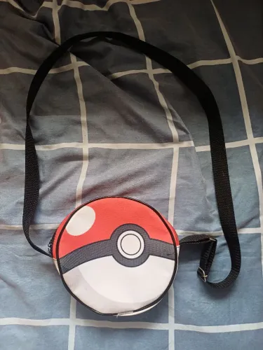 Bolsa lateral pokebola geek nerd