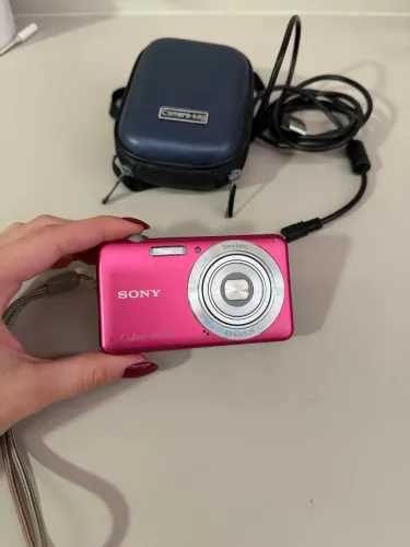 Câmera Sony cyber shot rosa | 16.1mp