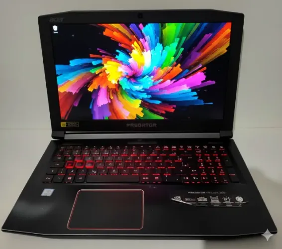 Notebook Gamer Acer Predator i7 GTX 1060 6GB = RTX 3050