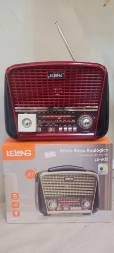 Radio AM FM LE-602 Lelong retrô