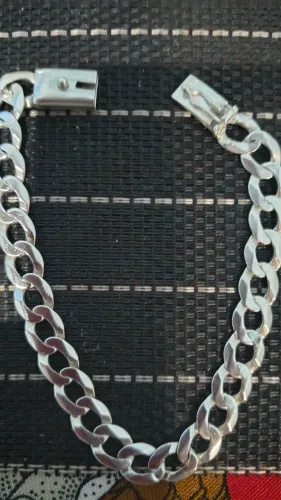 Pulseira de prata 8,5 melimetros 