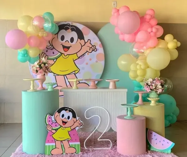 Decoração pegue e monte 