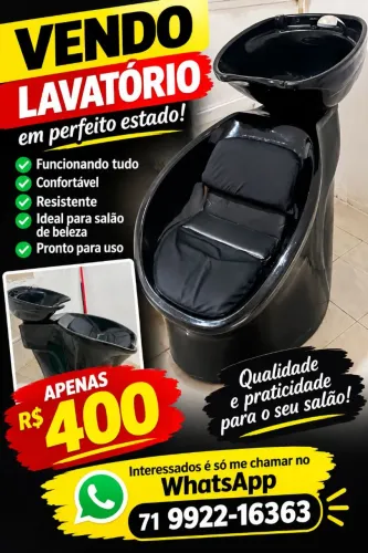 Vendo lavatório para salão