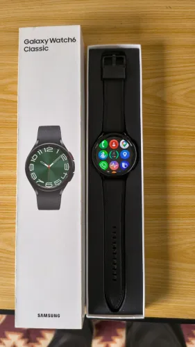Galaxy Watch 6 Classic 47 LTE, GPS. Aceito troca