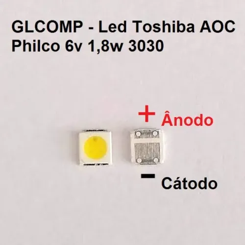 Led de TVs Philco, Toshiba, TCL e Semp 5 unidades