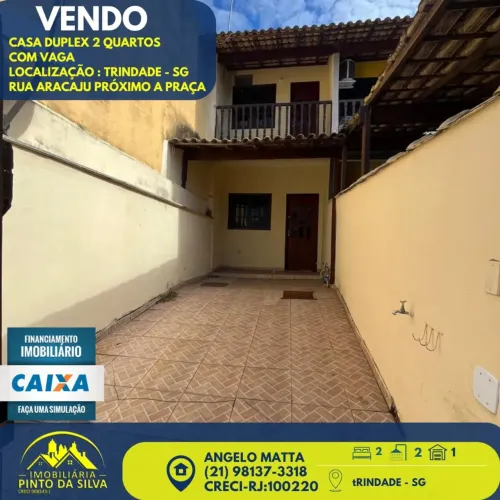 CASA DUPLEX C/ SUÍTE + ÁREA GOURMET | TRINDADE