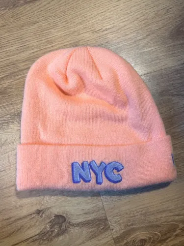 Gorro New Era Original NYC Salmão - Pouco Usad