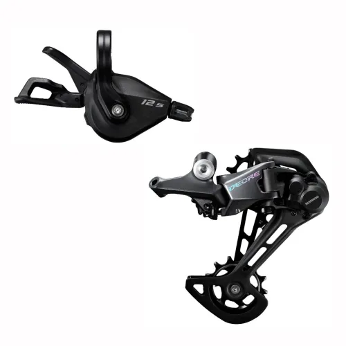 Câmbio e trocador Shimano Deore m6100 12v