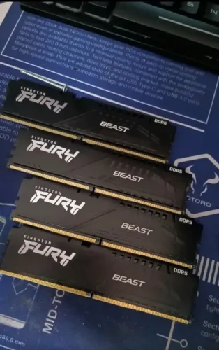 MEMÓRIA RAM DDR5 16GB 6000mhz CL30 KINGSTON FURY