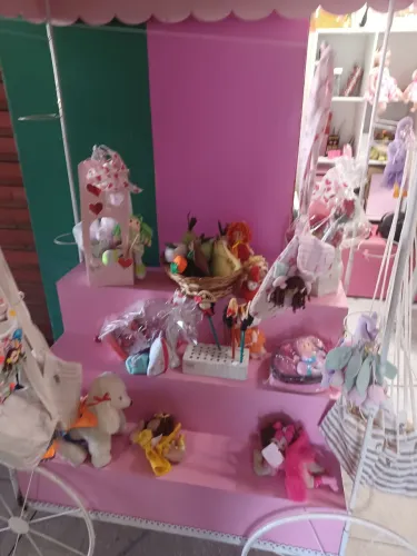 Vede-se Carrinho para expor produtos