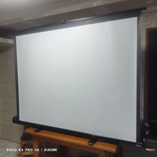 Tela de projeção portátil