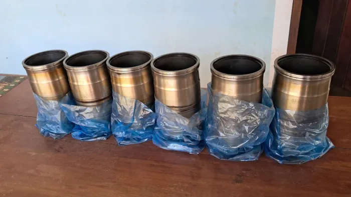 Kit de 6 camisas de motor scania