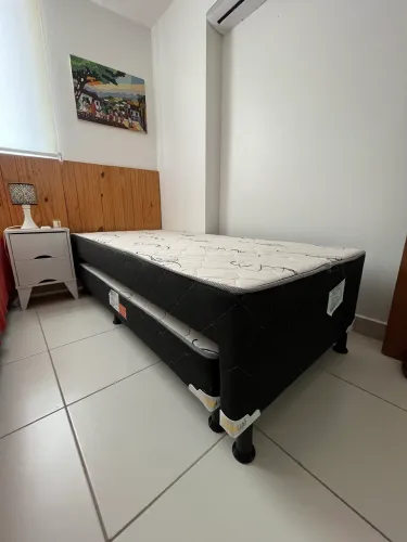 Cama box solteiro auxiliar
