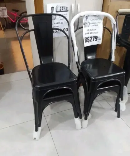 Cadeira umix de aço