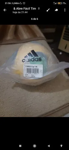 MINE BOLA BRAZUCA COPA DO MUNDO BRASIL 2014 ZERO NA EMBALAGEM DA ADIDAS
