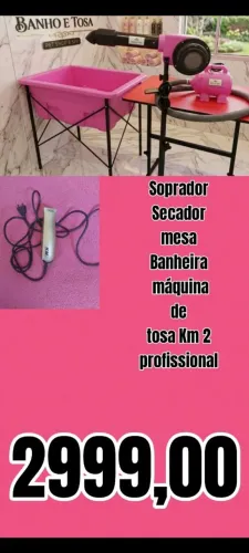 Kit banho e tosa pet