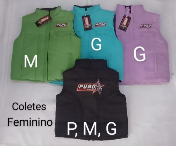 Coletes feminino 