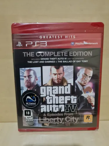 GTA 4 The Complete Edition Lacrado PS3