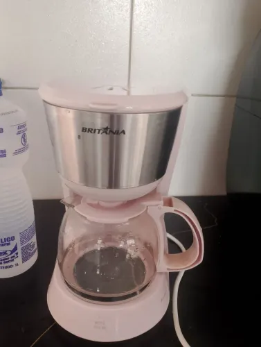 cafeteira rosa Britânia