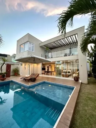 CASA EM CONDOMÍNIO RESIDENCIAL em CAMAÇARI - BA, Alphaville Litoral Norte 1