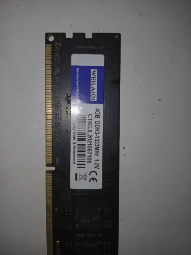 Memória RAM 4gb DDR3 1333Mhz