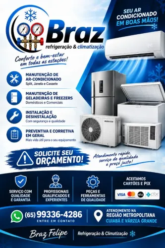 Técnico de Ar-Condicionado em Cuiabá e Várzea Grande