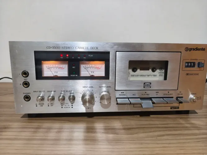 Lindo Tape Deck Gradiente CD 3500