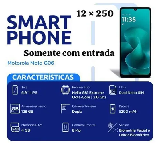 Móveis e eletro no crediário 