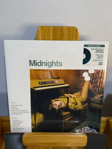 Vinil Taylor Swift Midnights Green Jade Lacrado