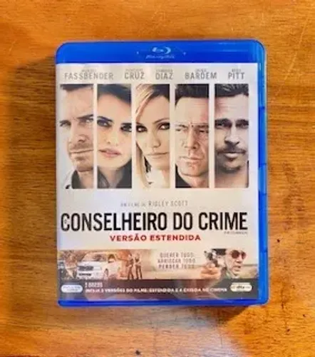 Blu-ray Duplo O Conselheiro do Crime (Versão Estendida e versão do Cinema)