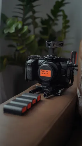Kit Blackmagic Pocket 4k + Mochila Lowepro
