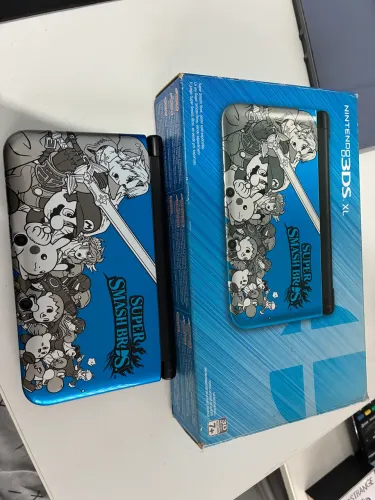 Nintendo 3ds Xl Edição Especial Smash Bros LEIA DESCRIÇÃO
