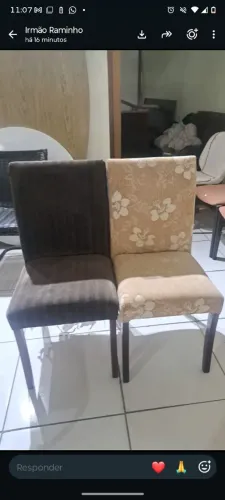 Cadeira de mesa de jantar, de madeira. Nova!! Parcela no cartão de crédito em 6x